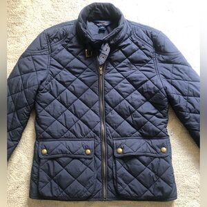 Polo by Ralph Lauren Dark Blue Quilted Jacket